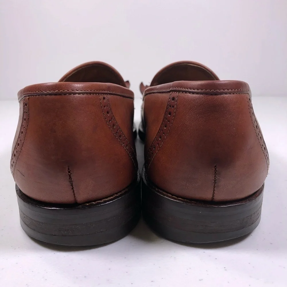 COLE Haan Tassel Kilt Mens Loafer Shoes Leather